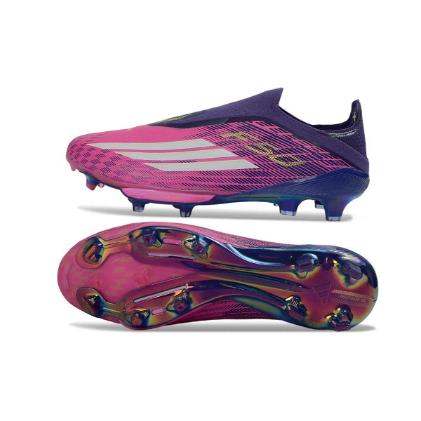 Adidas F50+ Elite Laceless Pink and Purple FG