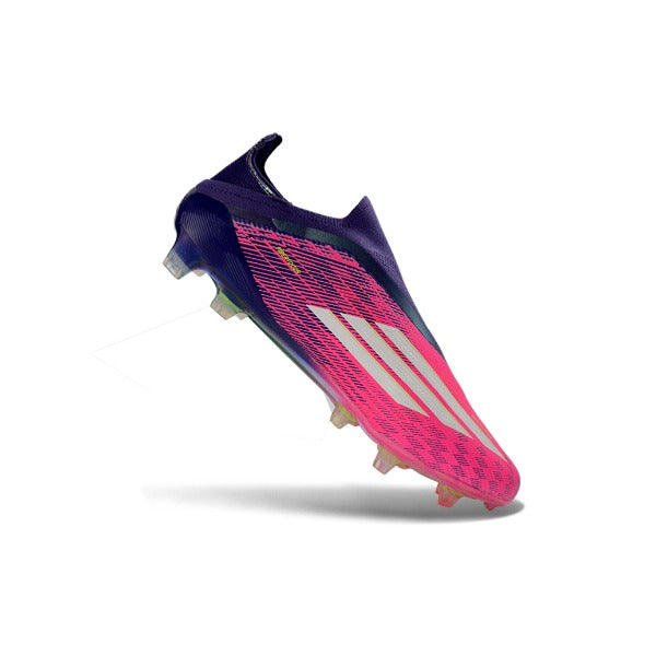 Adidas F50 Elite Laceless Pink, Purple and White FG