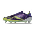Adidas F50 Elite Laceless Purple and Green SG