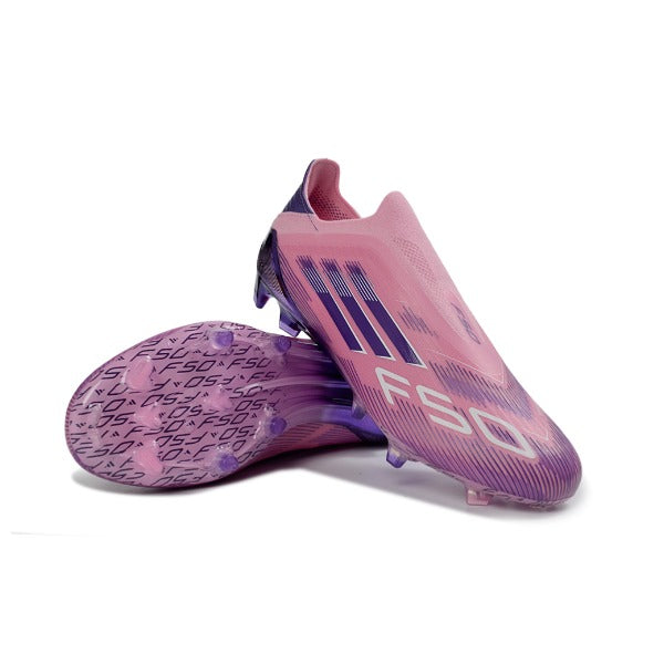 Adidas F50 Elite Laceless Purple Kids Firm Ground FG Football Boot