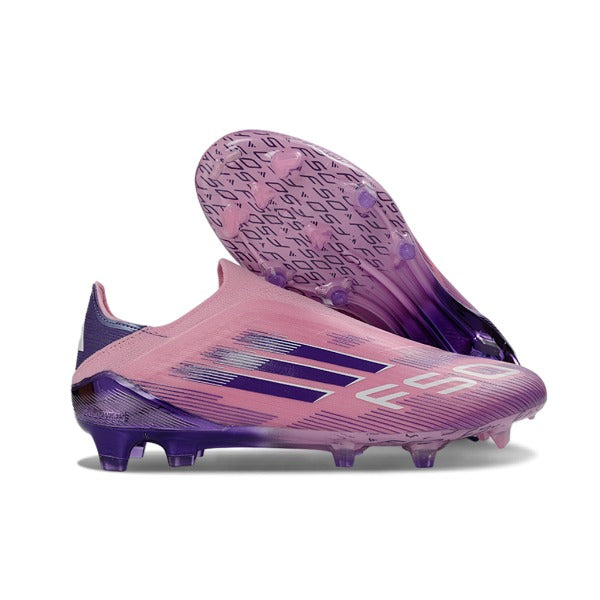 Adidas F50 Elite Laceless Purple Kids Firm Ground FG Football Boot