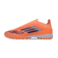 Adidas F50 Elite Laceless Orange and Blue Turf TF Kids Football Boot