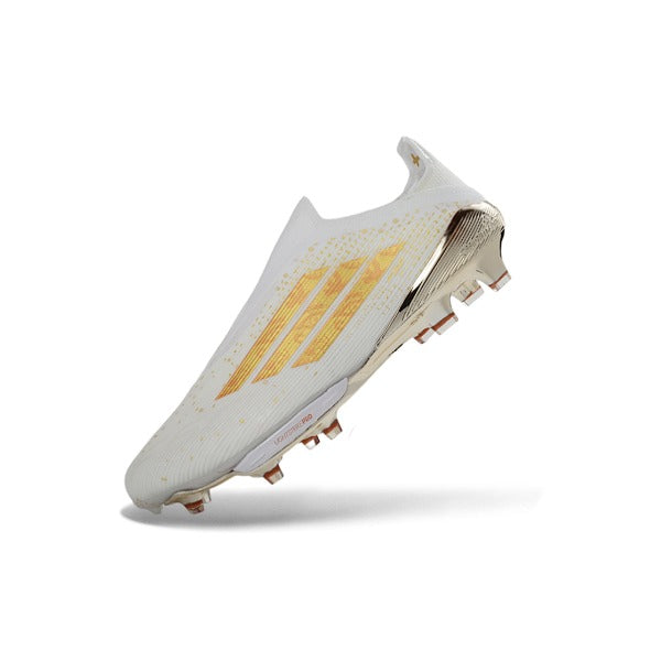 Adidas F50+ Elite Laceless White and Golden FG