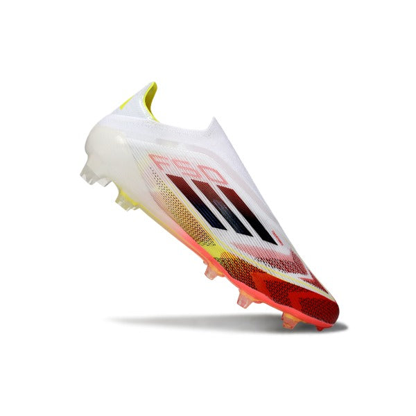 Adidas F50 Elite Laceless White and Red FG