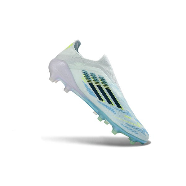 Adidas F50 Elite Laceless White Firm Ground FG Kids Football Boot