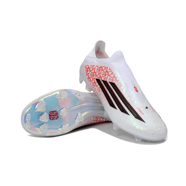 Adidas F50 Elite Laceless White Pack Firm Ground FG Kids Football Boot