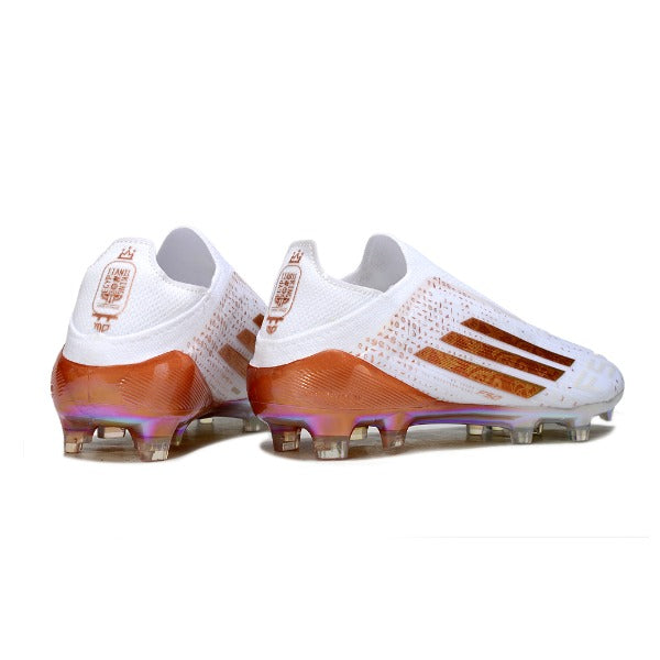 Adidas F50 Elite Laceless White Pack Firm Ground FG Kids Football Boot