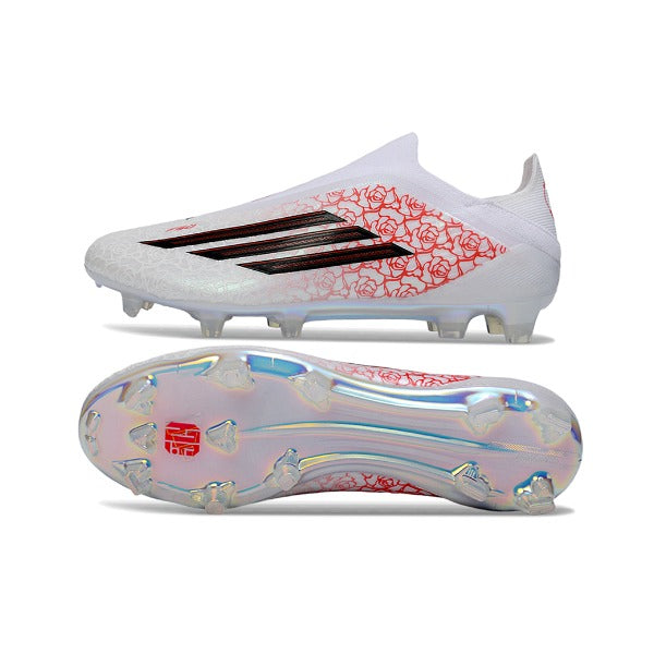 Adidas F50 Elite Laceless White Pack Firm Ground FG Kids Football Boot