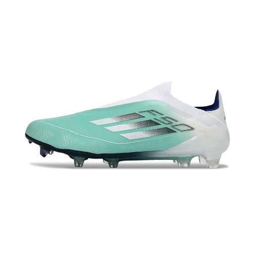 Adidas F50 Elite Laceless White Red and Green FG