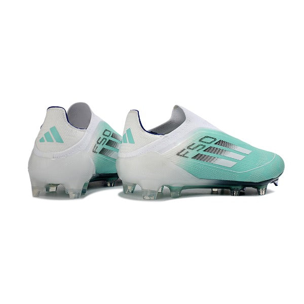 Adidas F50 Elite Laceless White Red and Green FG