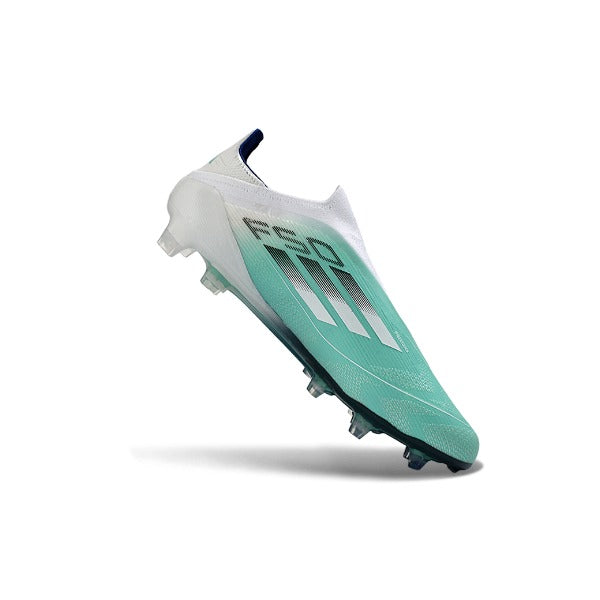 Adidas F50 Elite Laceless White Red and Green FG