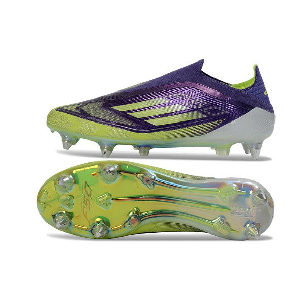 Adidas F50 Elite Laceless New Season Pack Black and White SG