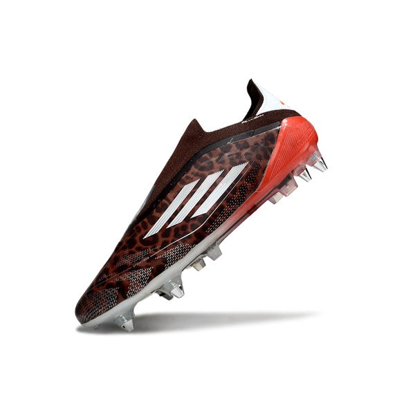 Adidas F50 Elite Laceless Brown and Red SG