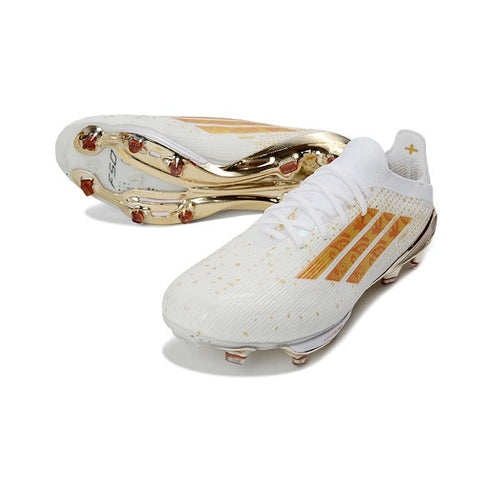 Adidas F50+ Elite White and Golden FG