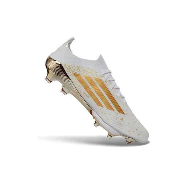 Adidas F50+ Elite White and Golden FG