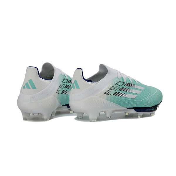 Adidas F50+ Elite White and Silver FG