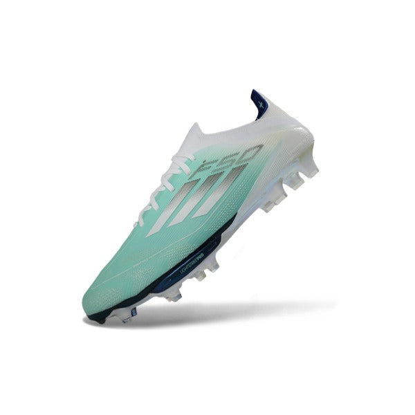 Adidas F50+ Elite White and Silver FG