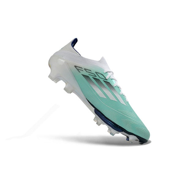 Adidas F50+ Elite White and Silver FG