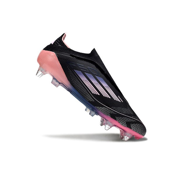 Adidas F50 Elite Without Laces Black and Pink SG Kids
