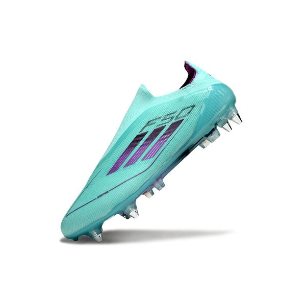 Adidas F50 Elite Without Laces Light Blue SG