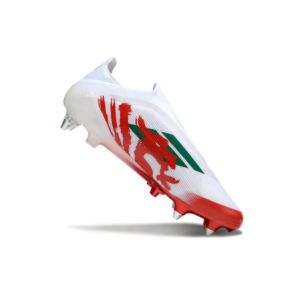 Adidas F50 Elite Laceless White and Red SG