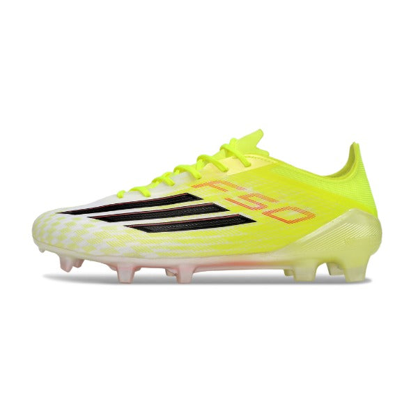 Adidas F50 Elite Yellow and White Firm Ground FG Football Boot