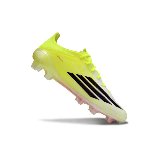 Adidas F50 Elite Yellow and White Firm Ground FG Football Boot
