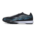 Adidas F50 Hyperfast Laceless Elite Black and Blue Turf TF Kids Football Boot