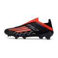 Adidas F50 Laceless Elite Black and Red Firm Ground FG Kids Football Boot