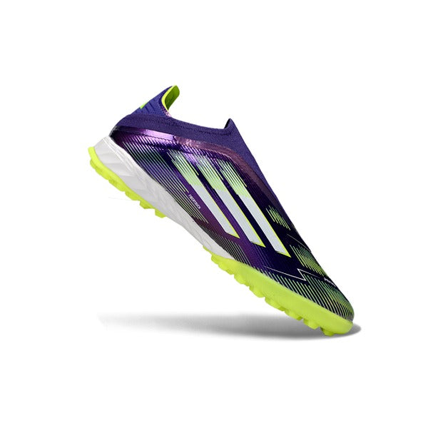 Adidas F50 Laceless Elite Purple and White TF