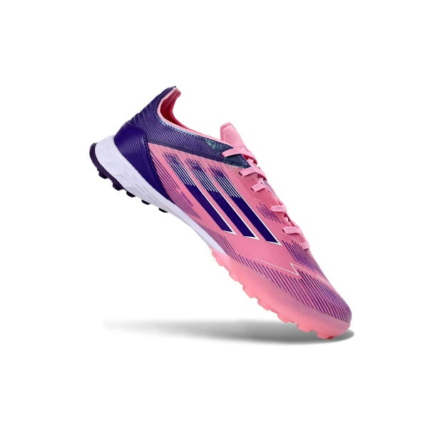 Adidas F50 Pink and Purple Kids Turf TF Football Boot