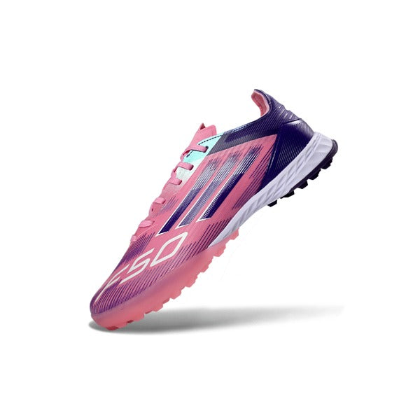 Adidas F50 Pink and Purple Kids Turf TF Football Boot