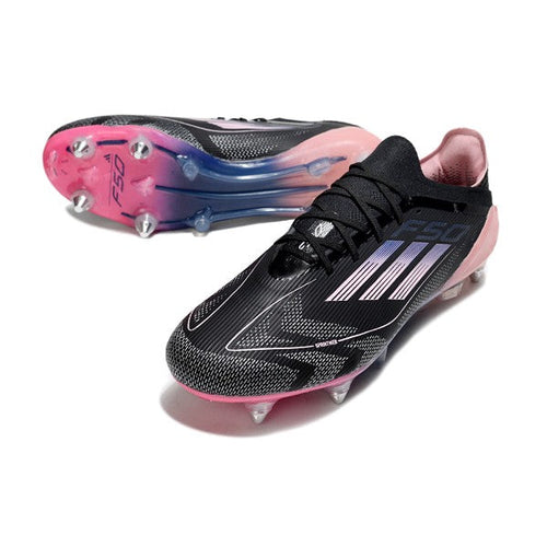 Adidas F50 Primeknit Elite Black and Pink SG