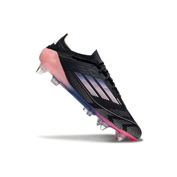 Adidas F50 Primeknit Elite Black and Pink SG