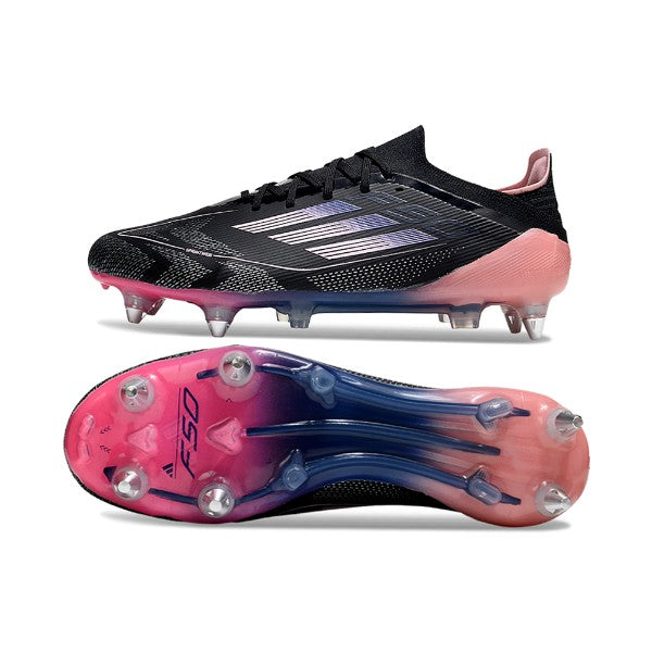 Adidas F50 Primeknit Elite Black and Pink SG