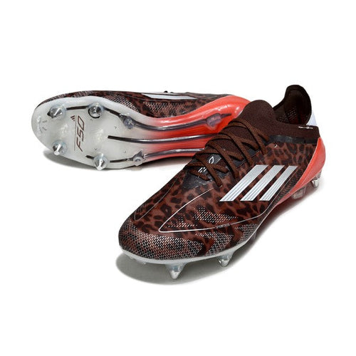 Adidas F50 Primeknit Elite Brown and Red SG