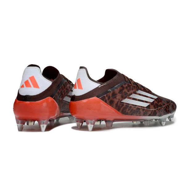 Adidas F50 Primeknit Elite Brown and Red SG