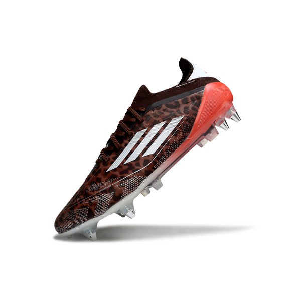Adidas F50 Primeknit Elite Brown and Red SG
