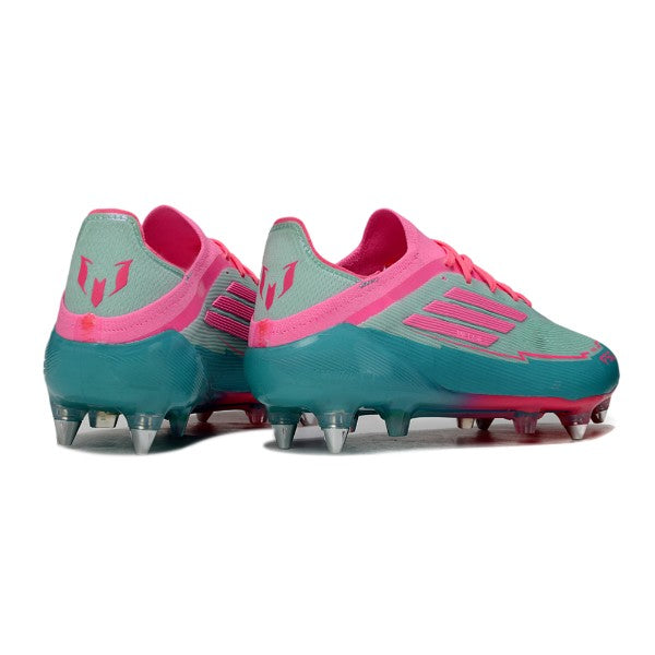 Adidas F50 Primeknit Elite Light Blue and Pink SG Messi