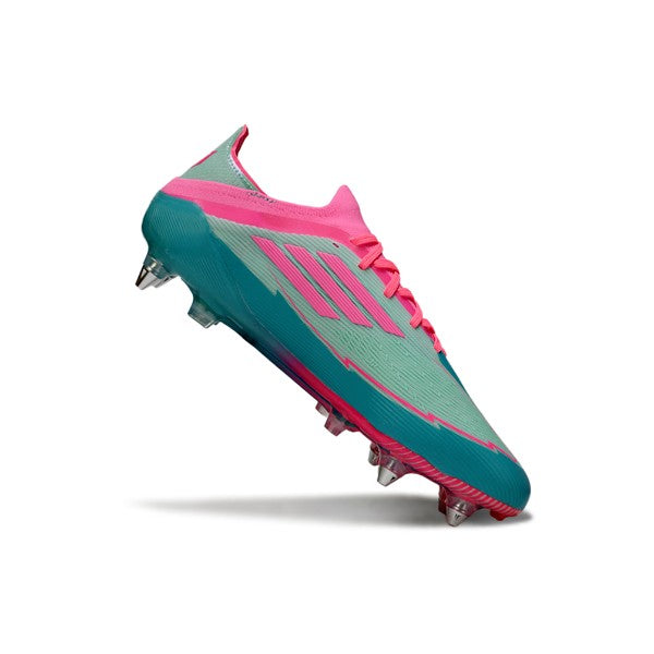 Adidas F50 Primeknit Elite Light Blue and Pink SG Messi