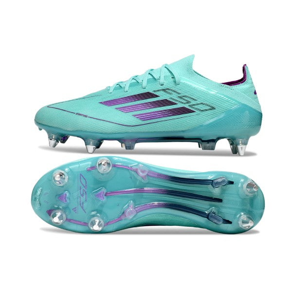 Adidas F50 Primeknit Elite Light Blue and Pink SG