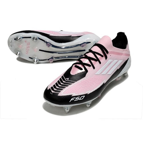 Adidas F50 Primeknit Elite Light Pink and Black SG