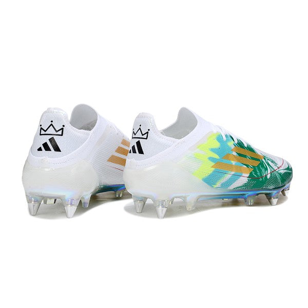 Adidas F50 Primeknit Elite White and Green SG