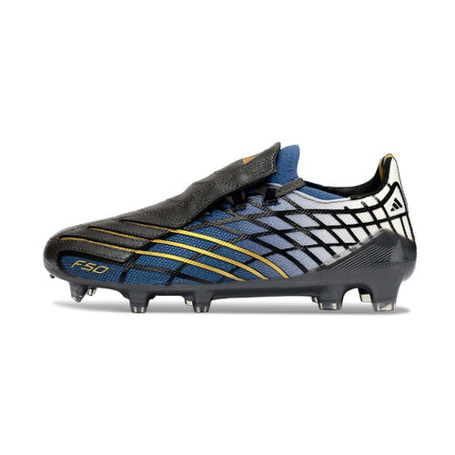 Adidas F50 Spider Black, Golden and White FG