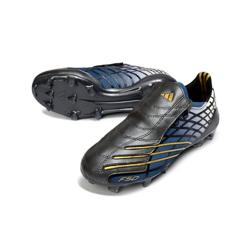 Adidas F50 Spider Black, Golden and White FG