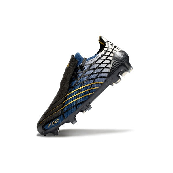 Adidas F50 Spider Black, Golden and White FG