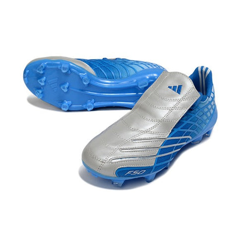 Adidas F50 Spider Blue and Silver FG