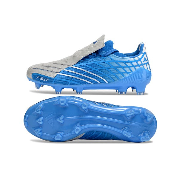 Adidas F50 Spider Blue and Silver FG