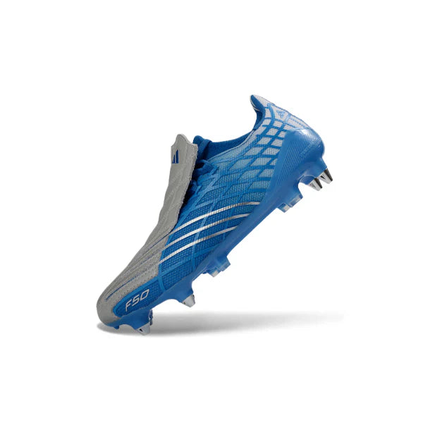 Adidas F50 Spider Light Blue and Silver SG