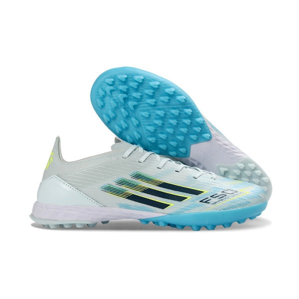 Adidas F50 White Pack Turf TF Kids Football Boot